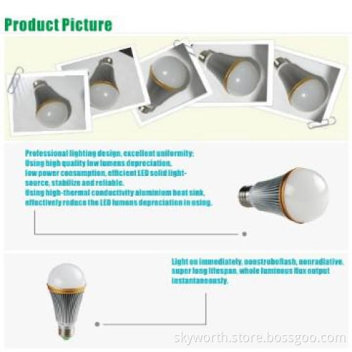 5W  High Lumen LED Bulbs with long lifespan